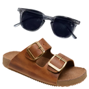 Combo Black Verão: Sandália Birkenstock+ Óculos Lumis de BRINDE!