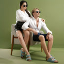 Combo Black Verão: Sandália Birkenstock+ Óculos Lumis de BRINDE!