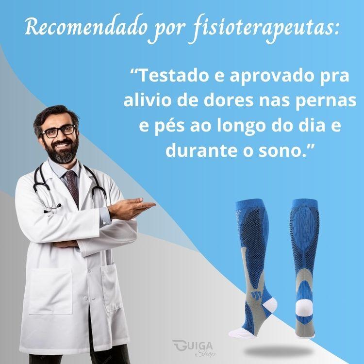 Meia Compression Socks - Alívio Imediato de Dores - COMPRE 1 PAR LEVE 2! - Rumo ao milhão💸