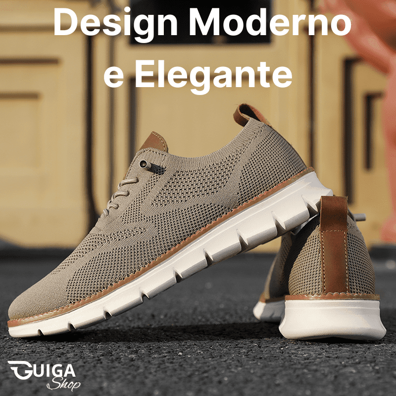 Tênis Casual Confort™ + Relógio de Brinde - Rumo ao milhão💸