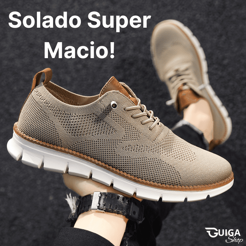 Tênis Casual Confort™ + Relógio de Brinde - Rumo ao milhão💸