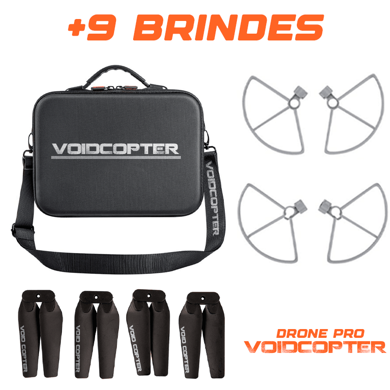 Drone Profissional 5KM com Câmera Dupla 4K HDR/VoidCopter (+BRINDES) - Rumo ao milhão💸