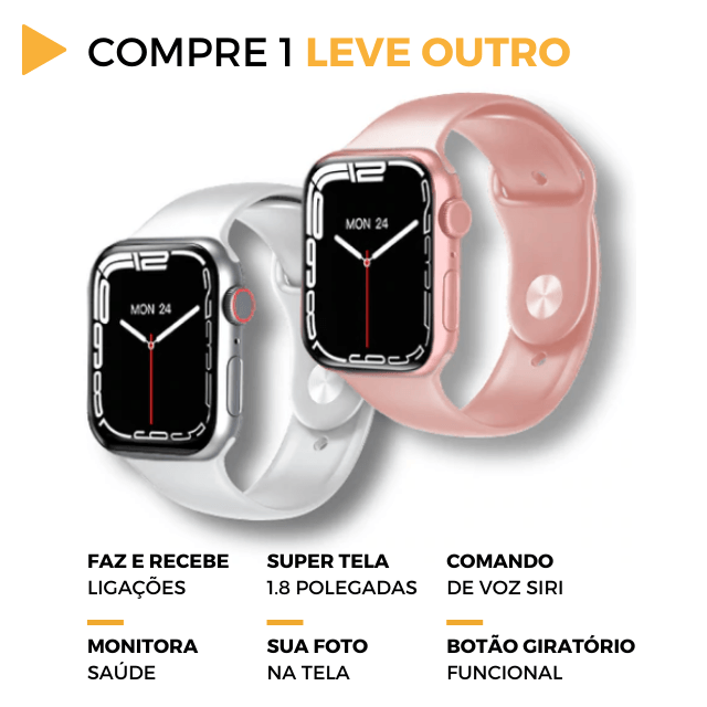 IWO 14 Pro Max Séries 7 - ( Compre 1 Leve 2 ) - Rumo ao milhão💸