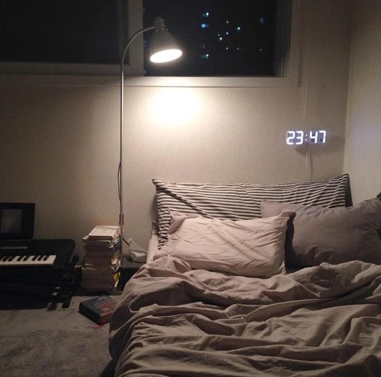 relógio digital led - Minha loja