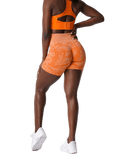 Shorts sem costura camuflado - Minha loja