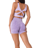 Shorts sem costura camuflado - Minha loja