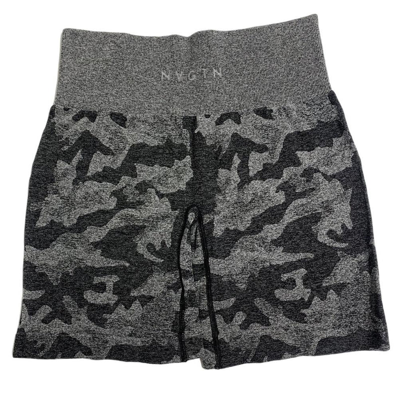 Shorts sem costura camuflado - Minha loja